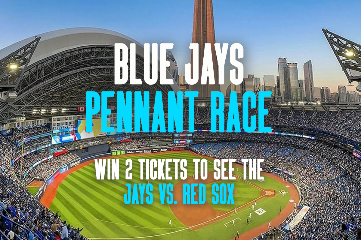 Win tickets to see the Blue Jays vs Boston Red Sox